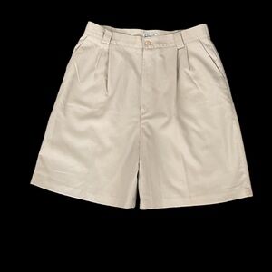 Vintage Pleated Trouser Shorts